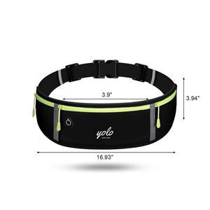 MOQ 50 Waterproof Outdoor Running Reflective Fanny Pack