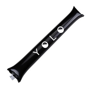 MOQ 50 Full Color PE Inflatable cheerleading sticks