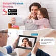 WiFi 10.1" Digital Picture Frame with 1280x800 Resolution | https://www.bestnamebadges.com