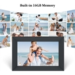 WiFi 10.1" Digital Picture Frame with 1280x800 Resolution | https://www.bestnamebadges.com