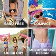 Customized Turkish Quick Dry Oversized Beach Towel | https://www.bestnamebadges.com