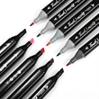 MOQ 50 ABS 12-Color Double-Ended Permanent Marker | https://www.bestnamebadges.com