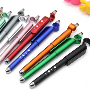 MOQ 50 Phone Holder Touch Screen Ballpoint Pen