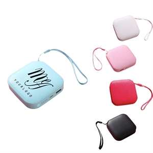 Mini Power Bank 5000/10000 USB Charger Ultra-Thin Portable