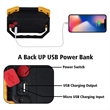 30W Portable  Rechargeable LED Work Light with phone charge | https://www.bestnamebadges.com