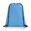 Non-Woven Custom Drawstring Backpack | https://www.bestnamebadges.com