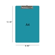 A4 Plastic File Board Holder | https://www.bestnamebadges.com