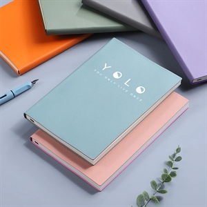 MOQ 50 Softcover A5 Business Imitation Leather Notebook