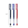 Straight Liquid Carbon Quick Drying Ballpoint Pen | https://www.bestnamebadges.com