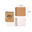 Personalized Loose-Leaf  Advertising Book Customizable | https://www.bestnamebadges.com