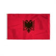 World Flag - Albania | https://www.bestnamebadges.com