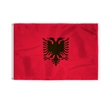 World Flag - Albania | https://www.bestnamebadges.com