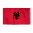 World Flag - Albania | https://www.bestnamebadges.com