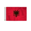 World Flag - Albania | https://www.bestnamebadges.com