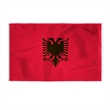 World Flag - Albania | https://www.bestnamebadges.com
