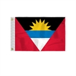 World Flag - Antigua & Barbuda | https://www.bestnamebadges.com