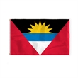 World Flag - Antigua & Barbuda | https://www.bestnamebadges.com