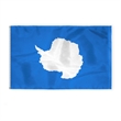 World Flag - Antarctica - Graham Bartran | https://www.bestnamebadges.com