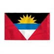 World Flag - Antigua & Barbuda | https://www.bestnamebadges.com