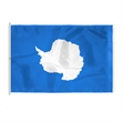 World Flag - Antarctica - Graham Bartran | https://www.bestnamebadges.com