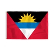 World Flag - Antigua & Barbuda | https://www.bestnamebadges.com