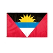 World Flag - Antigua & Barbuda | https://www.bestnamebadges.com