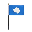 World Flag - Antarctica - Graham Bartran | https://www.bestnamebadges.com