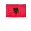 World Flag - Albania | https://www.bestnamebadges.com