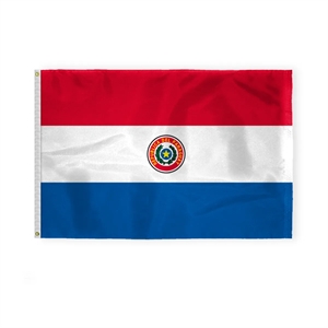 World Flag - Paraguay | https://www.bestnamebadges.com