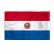 World Flag - Paraguay | https://www.bestnamebadges.com