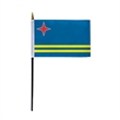 World Flag - Aruba | https://www.bestnamebadges.com