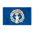 World Flag - Northern Mariana Islands | https://www.bestnamebadges.com