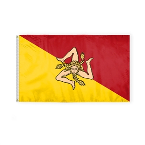 World Flag - Sicily | https://www.bestnamebadges.com