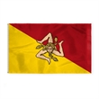 World Flag - Sicily | https://www.bestnamebadges.com