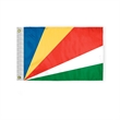 World Flag - Seychelles | https://www.bestnamebadges.com