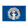 World Flag - Northern Mariana Islands | https://www.bestnamebadges.com