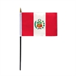 World Flag - Peru With Seal | https://www.bestnamebadges.com