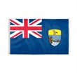 World Flag - St. Helena | https://www.bestnamebadges.com