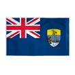 World Flag - St. Helena | https://www.bestnamebadges.com