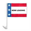 12" x 16" Patriotic Message Car Flag - wPoly | https://www.bestnamebadges.com