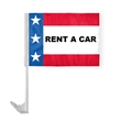 12" x 16" Patriotic Message Car Flag - ePoly | https://www.bestnamebadges.com