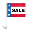 12" x 16" Patriotic Message Car Flag - ePoly | https://www.bestnamebadges.com