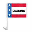 12" x 16" Patriotic Message Car Flag - ePoly | https://www.bestnamebadges.com