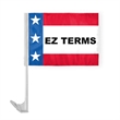 12" x 16" Patriotic Message Car Flag - ePoly | https://www.bestnamebadges.com