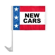 12" x 16" Patriotic Message Car Flag - ePoly | https://www.bestnamebadges.com