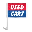 12" x 16" Advertising Car Flag - ePoly | https://www.bestnamebadges.com