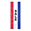 8' x 28" (3) Sewn Stripes Vertical Message Flag | https://www.bestnamebadges.com