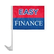 12" x 16" Advertising Car Flag - ePoly | https://www.bestnamebadges.com