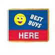 12" x 18" Advertising Antenna Flag | https://www.bestnamebadges.com