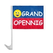 12" x 16" Advertising Car Flag - ePoly | https://www.bestnamebadges.com